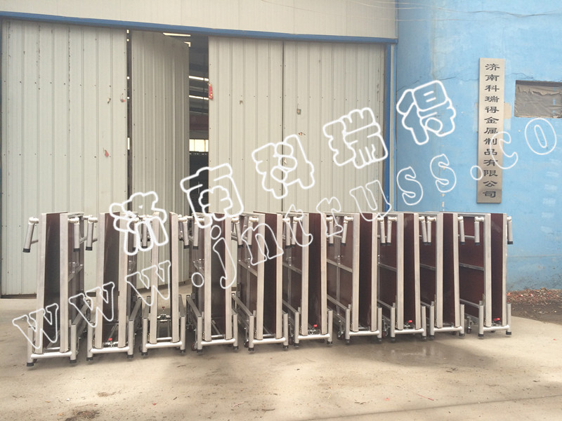 西安客戶訂購(gòu)鋁合金酒店折疊舞臺(tái)